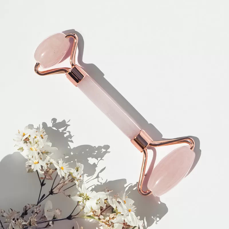 Rose Quartz face roller