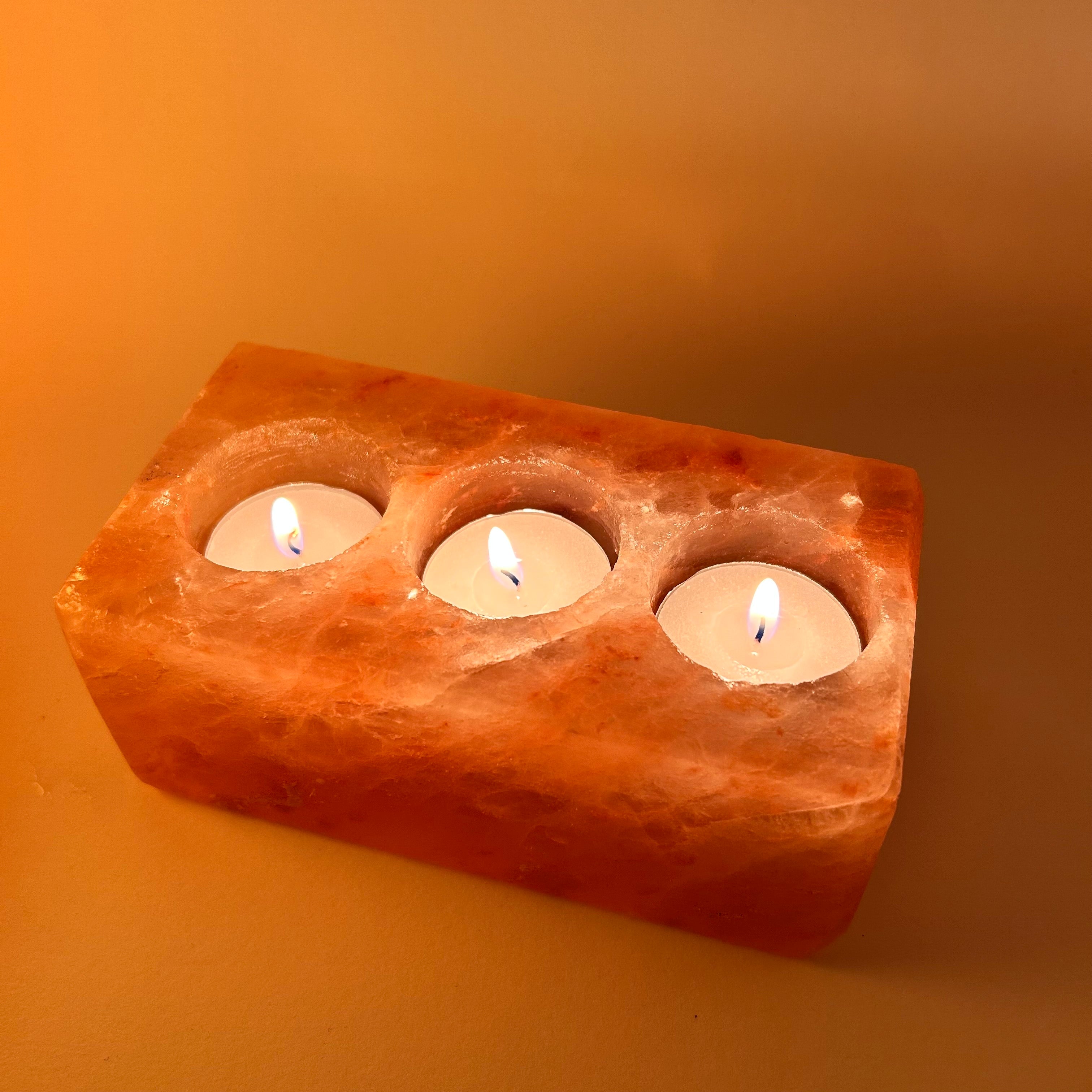 3 holes candle holder