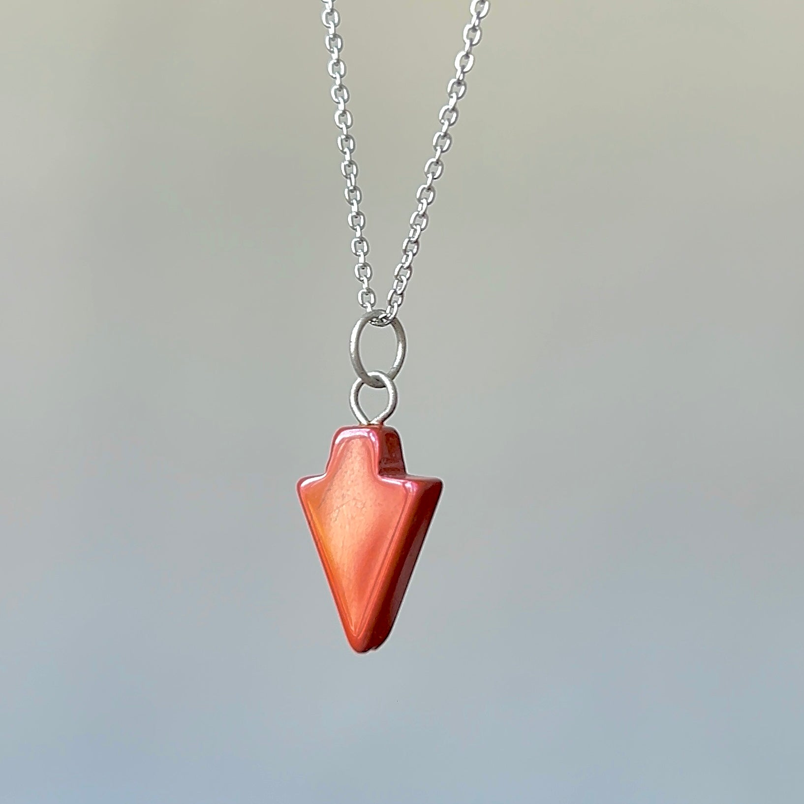 Red jasper triangle 🔻