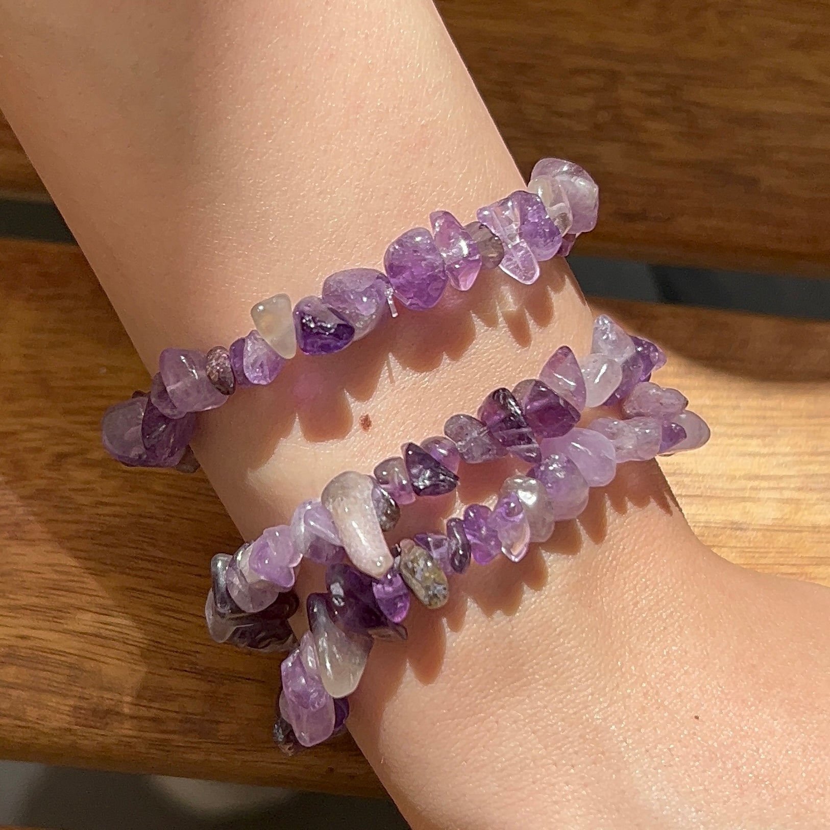 Amethyst bracelet