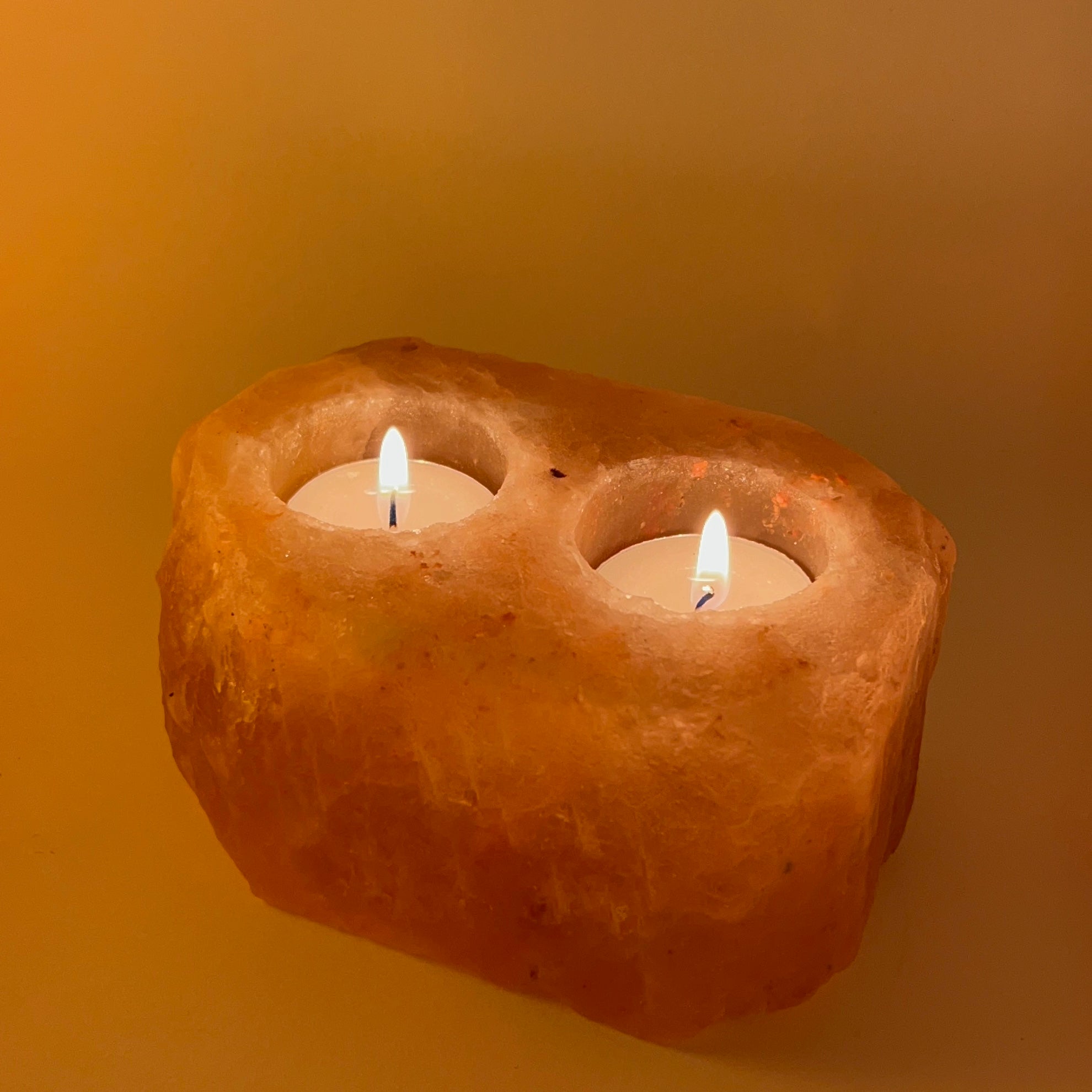 2 holes candle holder