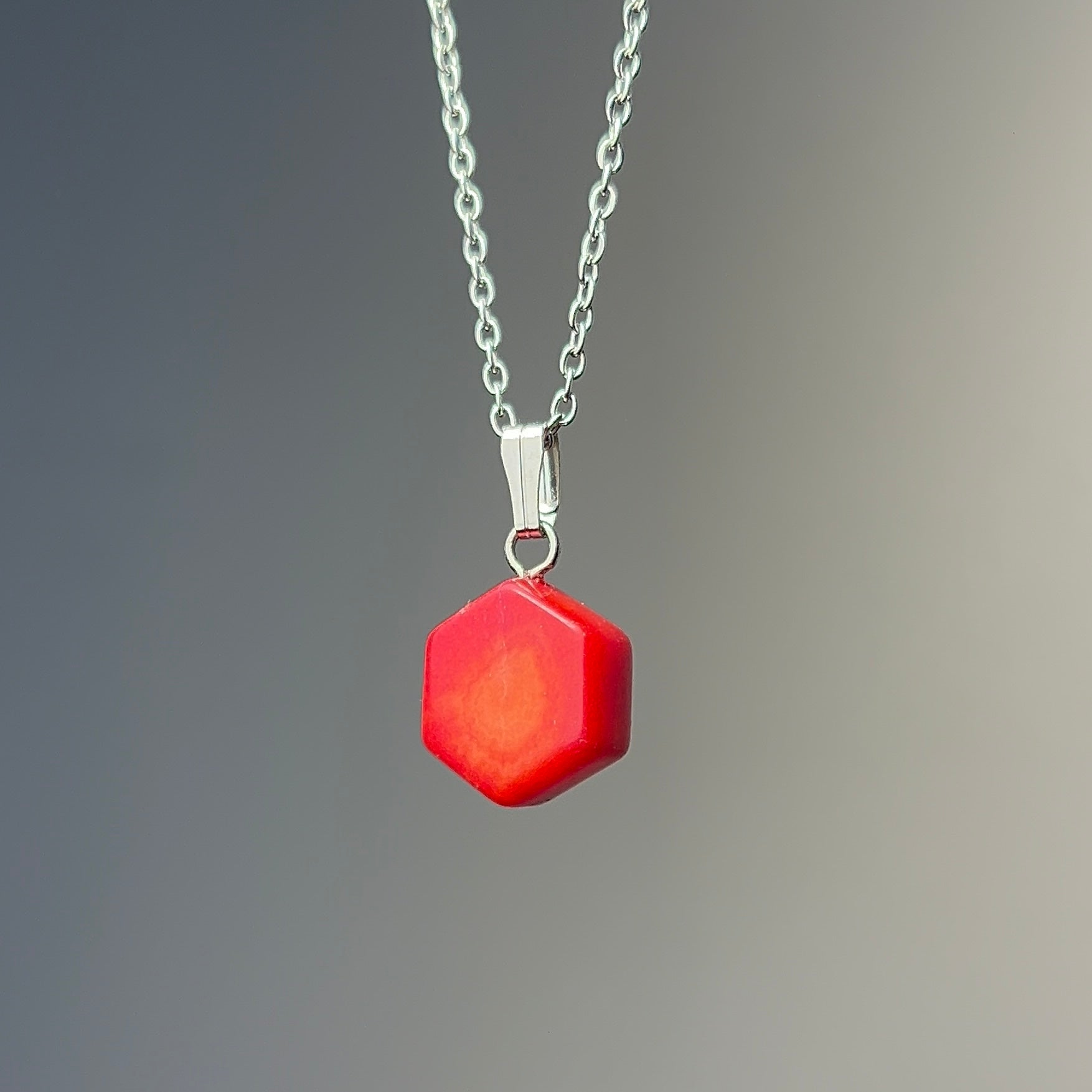 red coral necklace